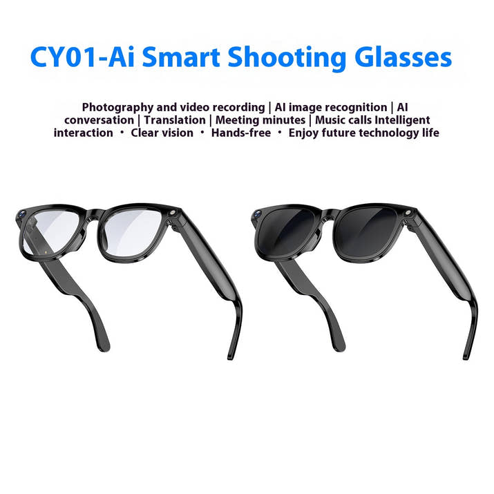 Ai Smart Glasses 800w Double Lens